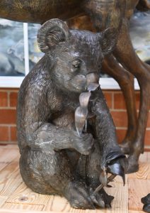 Bronze Koala Bear Statue Casting Australian Marsupial Statue